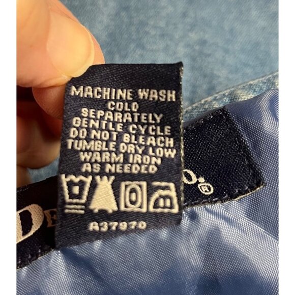 Denim & Co. Womens Embroidered Button-Down Denim shirt Jacket 3X plus shacket - Picture 3 of 14